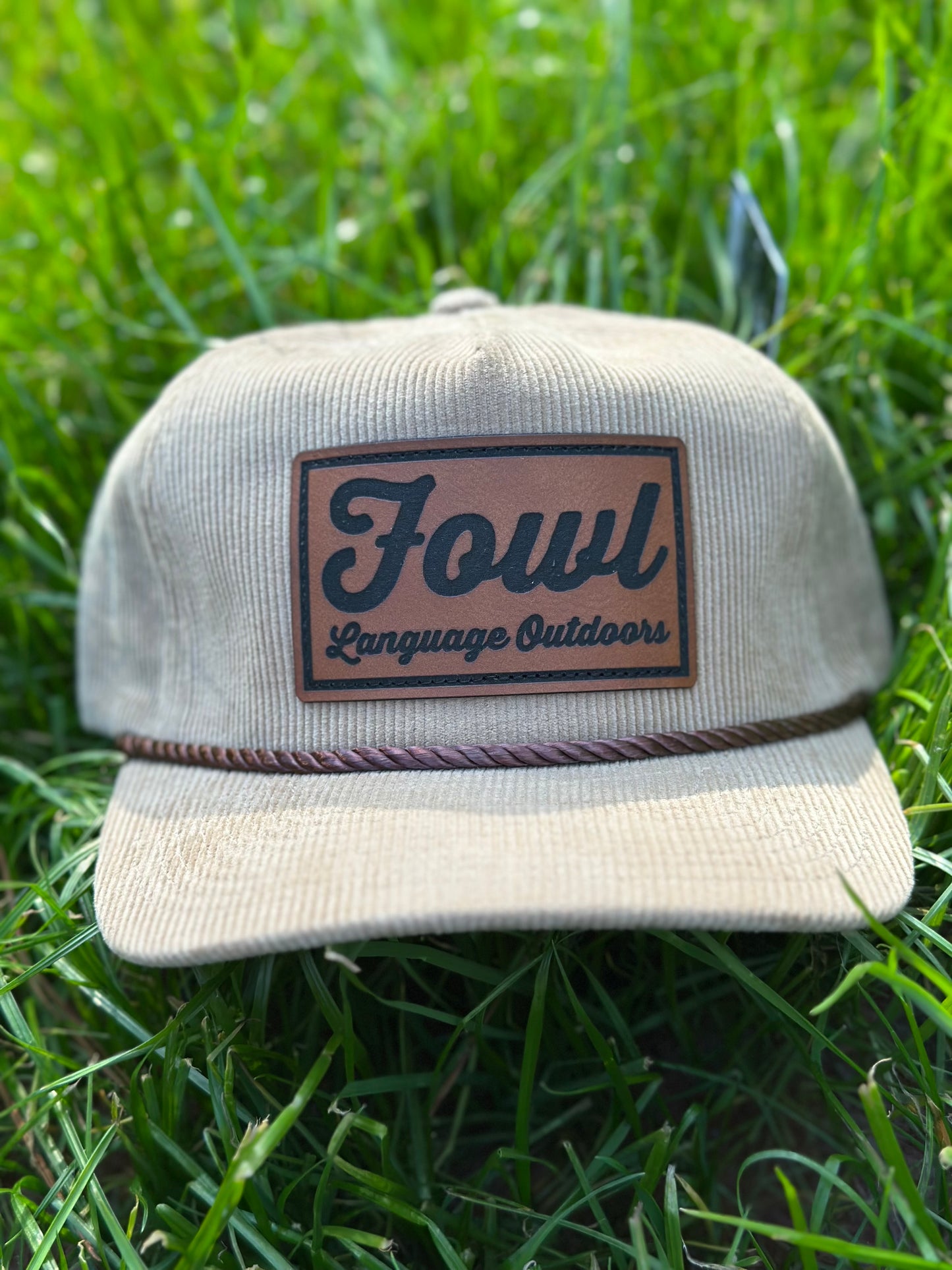 FLO- Corduroy Patch Hat