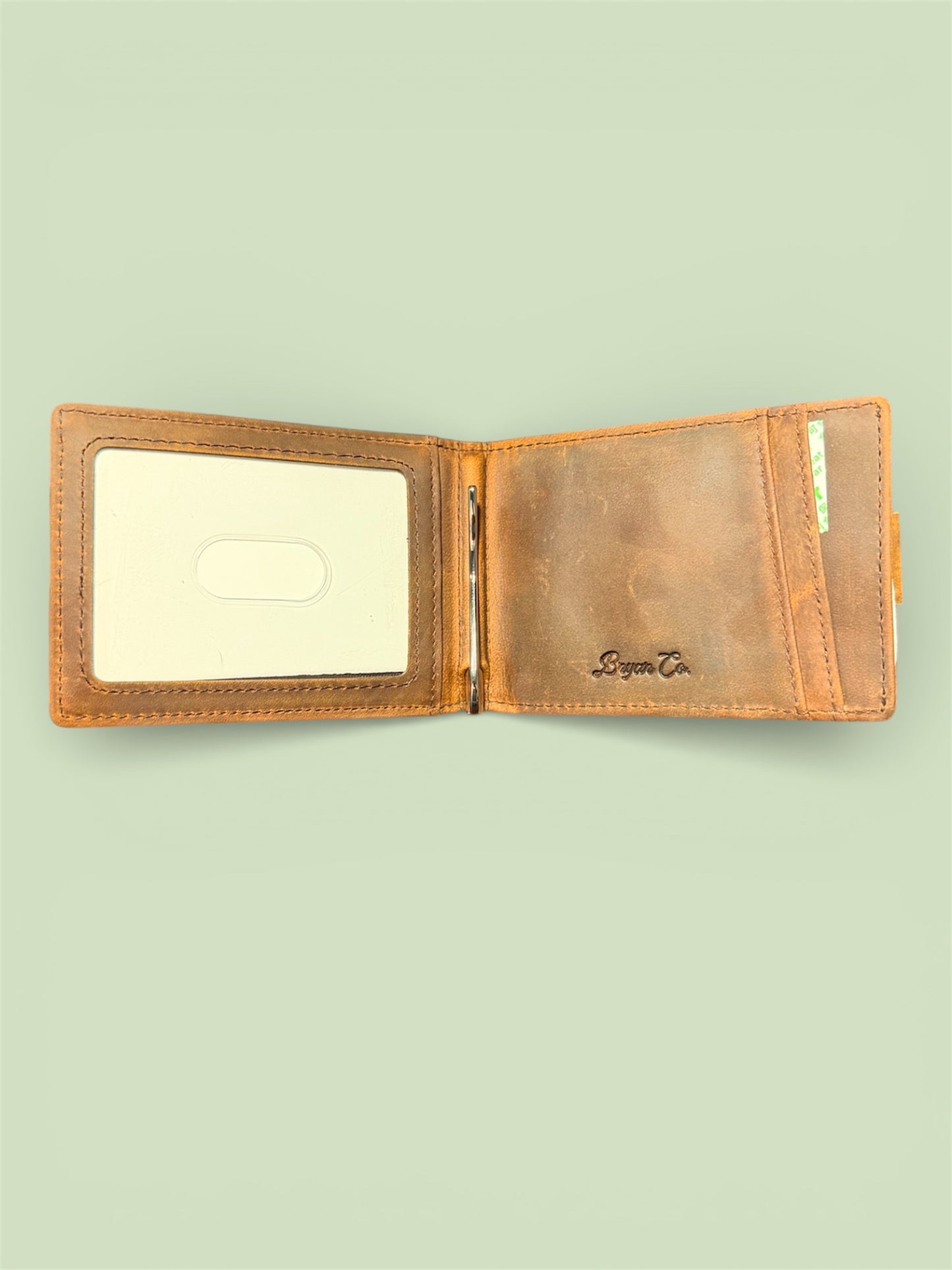 Old School Camo Leather Wallet