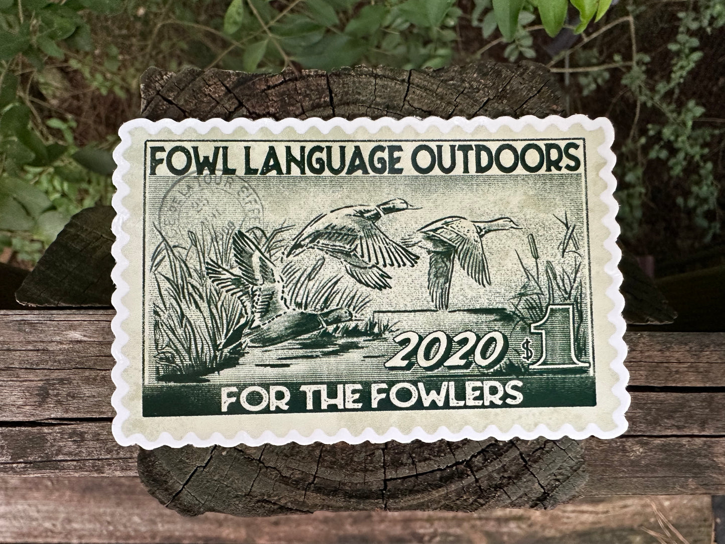 Duck Stamp Sticker