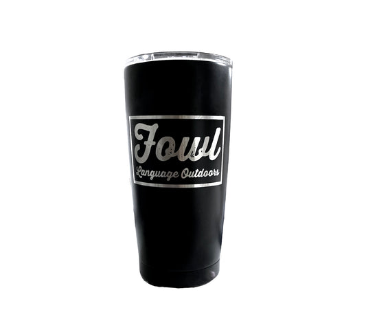 20 oz. Laser engraved insulated tumbler cup